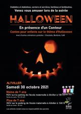 Affiche Halloween 2021 - Altviller