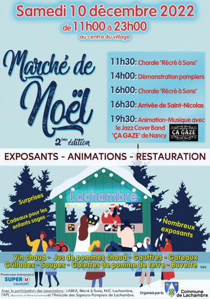 Marché de Noël 2022 - Lachambre