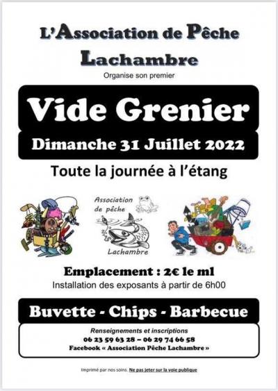 Affiche vide grenier 31072022